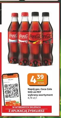 Napój gazowany Coca-Cola promocja w Gama