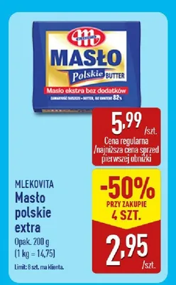 Masło promocja w Aldi