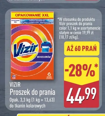 Proszek do prania do koloru 4w1 promocja w Aldi