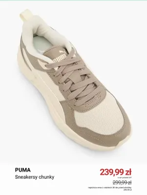 Sneakersy chunky Puma promocja w Deichmann