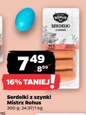 Serdelki z szynki promocja w Netto