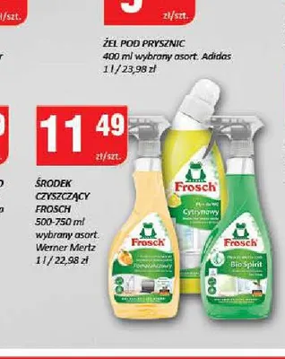 Środek czyszczący Frosch promocja w Chorten