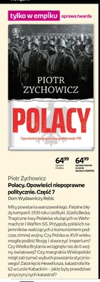 Książka Polacy. Opowieści niepoprawne politycznie. Część 7 Piotr Zychowicz promocja w Empik