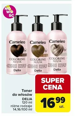 Toner do włosów Delia Cameleo promocja w Carrefour