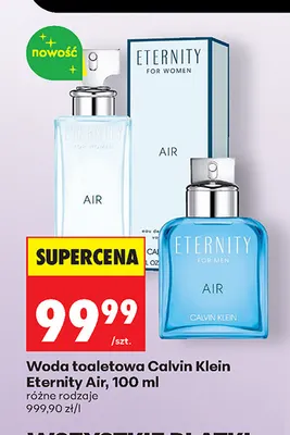 Woda toaletowa Calvin Klein Eternity Air promocja w Biedronka
