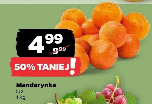 Mandarynka promocja w Netto