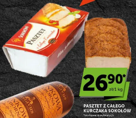 Kiełbasa szynkowa wyborna Drożdż Groszek promocja w Groszek