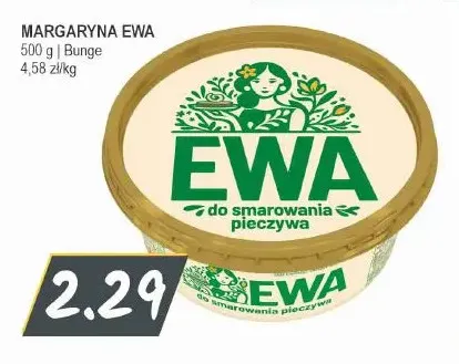 Margaryna do smarowania pieczywa Ewa promocja w Słoneczko