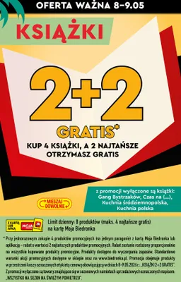 Książki promocja w Biedronka