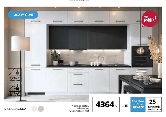 Kuchnia modułowa Kolekcja Siena promocja w Komfort