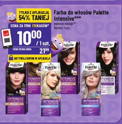 Farba do włosów Palette Intensive promocja w POLOmarket