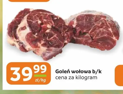 Goleń wołowa b/k promocja w Społem Częstochowa