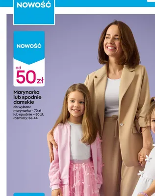 Spodnie damskie promocja w Pepco