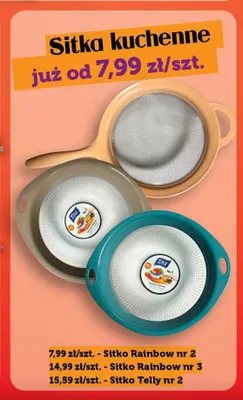 Sitko kuchenne Telly nr 2 promocja w TOPAZ
