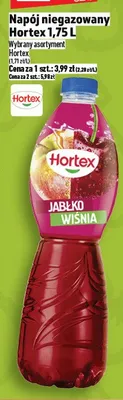 Napój niegazowany jabłko wiśnia promocja w TOPAZ