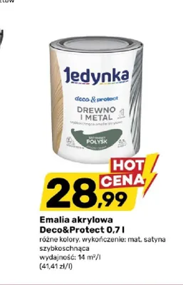 Emalia akrylowa Deco&Protect Jedynka promocja w Bricomarche