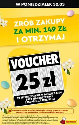 Od niedzieli, strona 4 promocja w Biedronka
