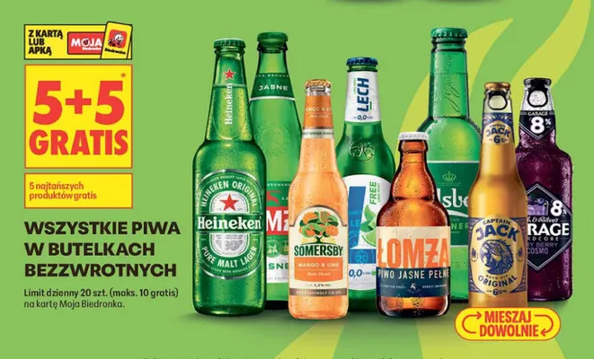 Piwo Captain Jack Original promocja w Biedronka