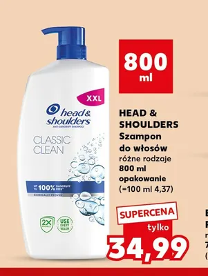 Szampon do włosów Head & Shoulders promocja w Kaufland