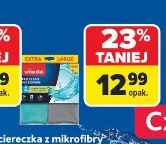 Ściereczka z mikrofibry z enzymami 2 szt. promocja w Carrefour