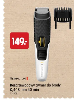Bezprzewodowy trymer do brody Remington promocja w Jula