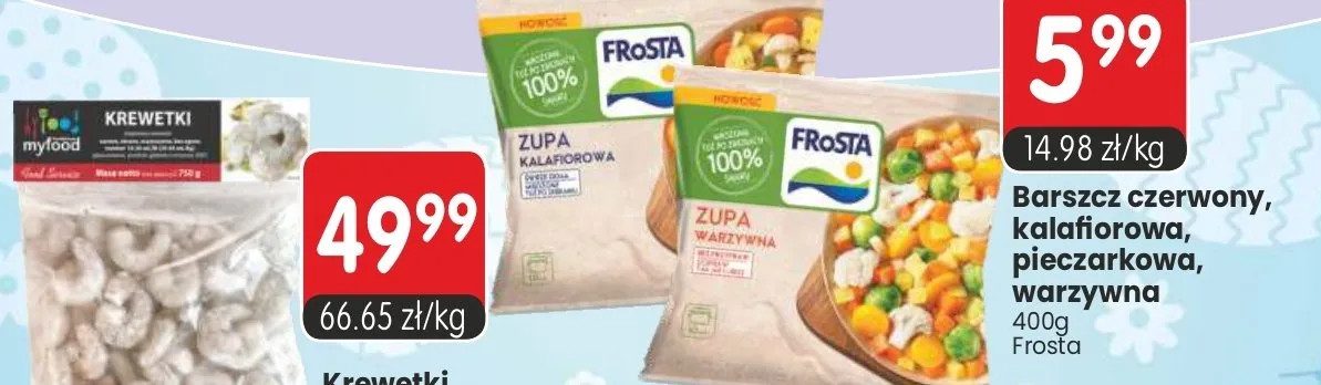 Barszcz czerwony, kalafiorowa, pieczarkowa, warzywna promocja w Market Point