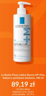 Balsam o potrójnym działaniu La Roche-Posay Lipikar Baume AP+Max promocja w DOZ.PL
