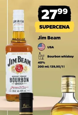 Whisky Jim Beam bourbon promocja w Netto