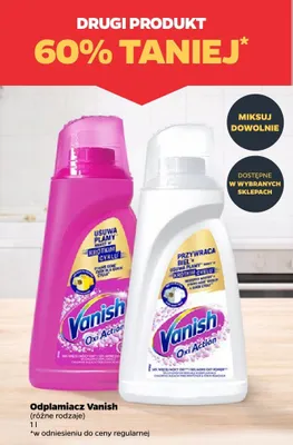 Odplamiacz, różne rodzaje DRUGI -60% promocja w Netto