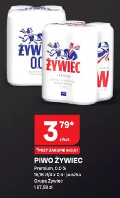 Piwo Premium, 0.0% promocja w Chorten