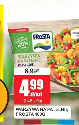Warzywa na patelnię Frosta promocja w Bingo