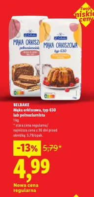 Mąka orkiszowa, typ 630  promocja w Lidl