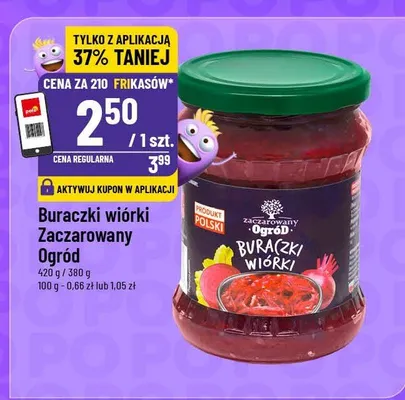 Buraczki wiórki Zaczarowany Ogród promocja w POLOmarket