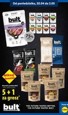 Karma dla psa Bult bogata w wołowinę promocja w Lidl