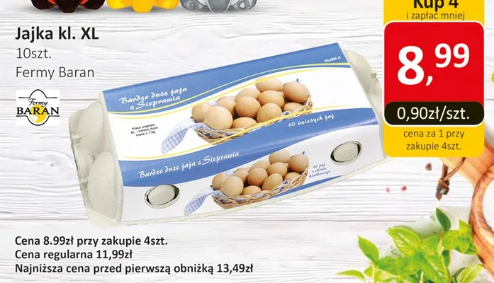 Jajka kl. XL promocja w Market Point