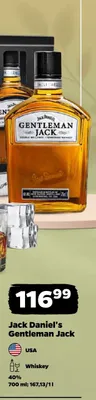 Whisky Jack Daniel's Gentleman Jack promocja w Netto