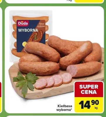 Kiełbasa wyborna Duda promocja w Carrefour Express