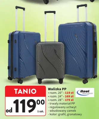 Walizka PP 24" promocja w Intermarche