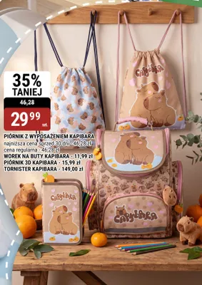 Worek na buty Kapibara promocja w bi1