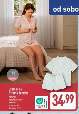 Piżama damska UP2FASHION promocja w Aldi