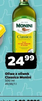 Oliwa z oliwek Classico Monini promocja w Netto
