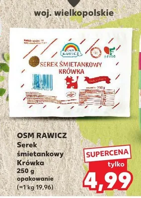 Serek śmietankowy Krówka promocja w Kaufland
