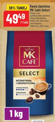 Kawa ziarnista MK Café Select promocja w POLOmarket