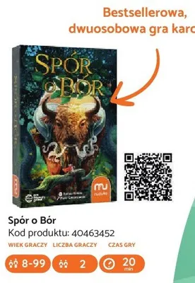 Gra karciana Spór o Bór promocja w Empik