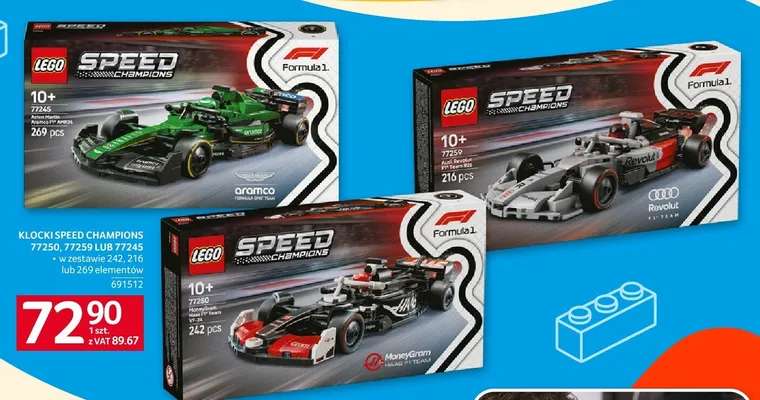 Klocki LEGO Speed Champions 77259 promocja w Selgros
