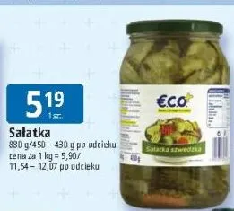 Sałatka Eco+ promocja w Leclerc