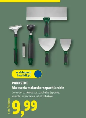 Akcesoria malarsko-szpachlarskie promocja w Lidl