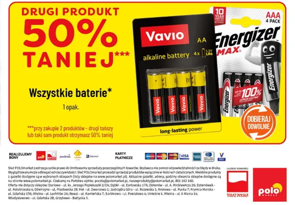 Baterie alkaliczne aaa Simpl promocja w POLOmarket