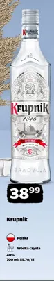 Wódka Krupnik promocja w Netto