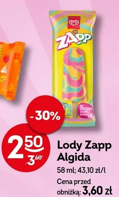 Lody Algida promocja w Żabka